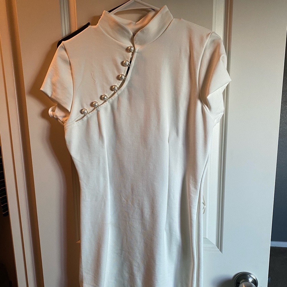 White Mini Dress